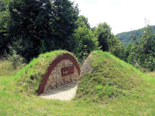 Grabhügel der Hallstattzeit bei Riedenburg im Naturpark Altmühltal
