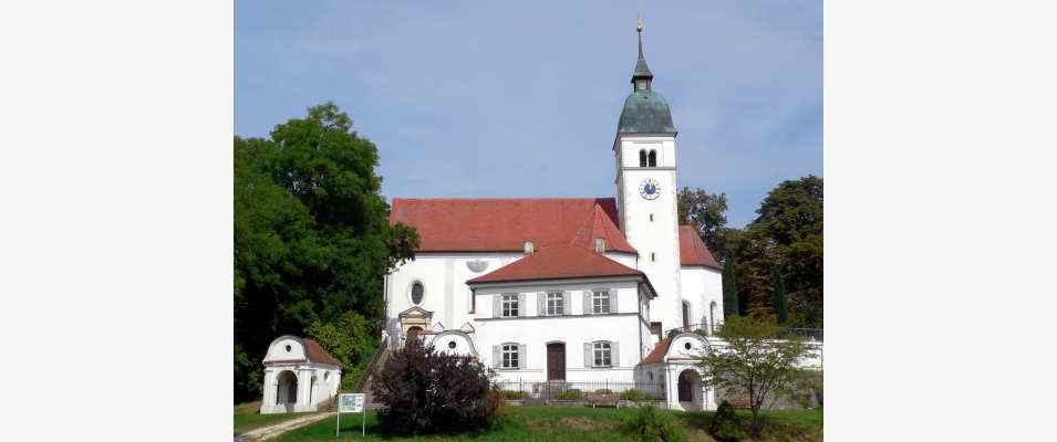 Wallfahrtskirche bei Abensberg in der Hallertau