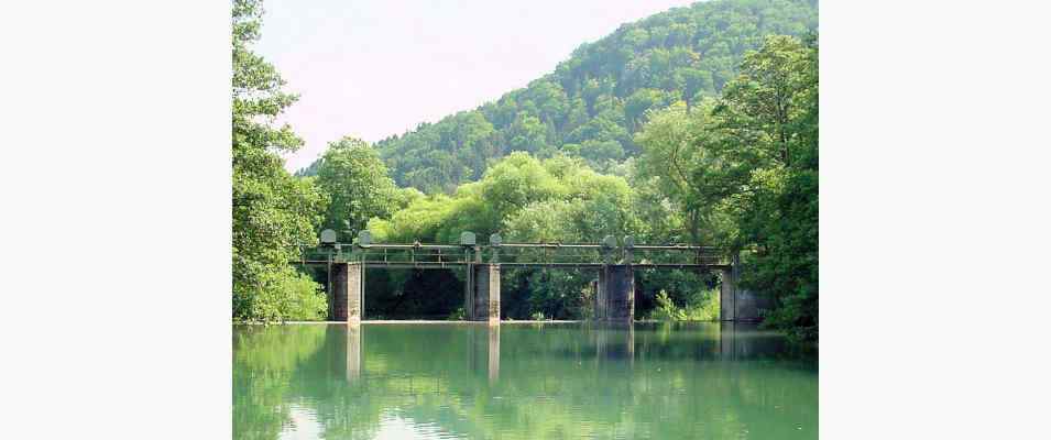 Schleuse des Ludwig-Main-Donau-Kanal