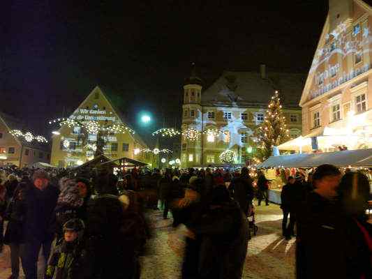 Weihnachtsmarkt in Greding im Altmühltal