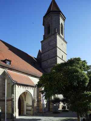 Pfarrkirche in Gunzenhausen im Altmühltal