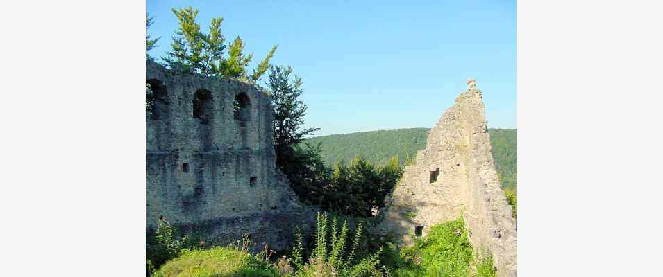 Ruine Rumburg bei Kinding im Altmühltal