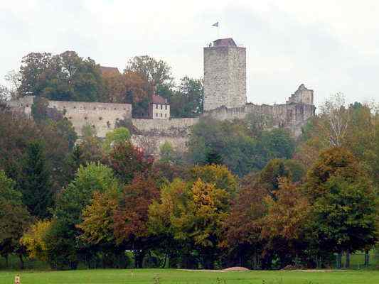 Burg Pappenheim im Naturpark Altmühltal