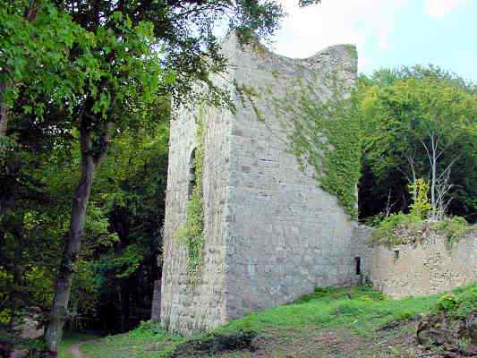 Ruine Tachenstein in Riedenburg im Altmühltal